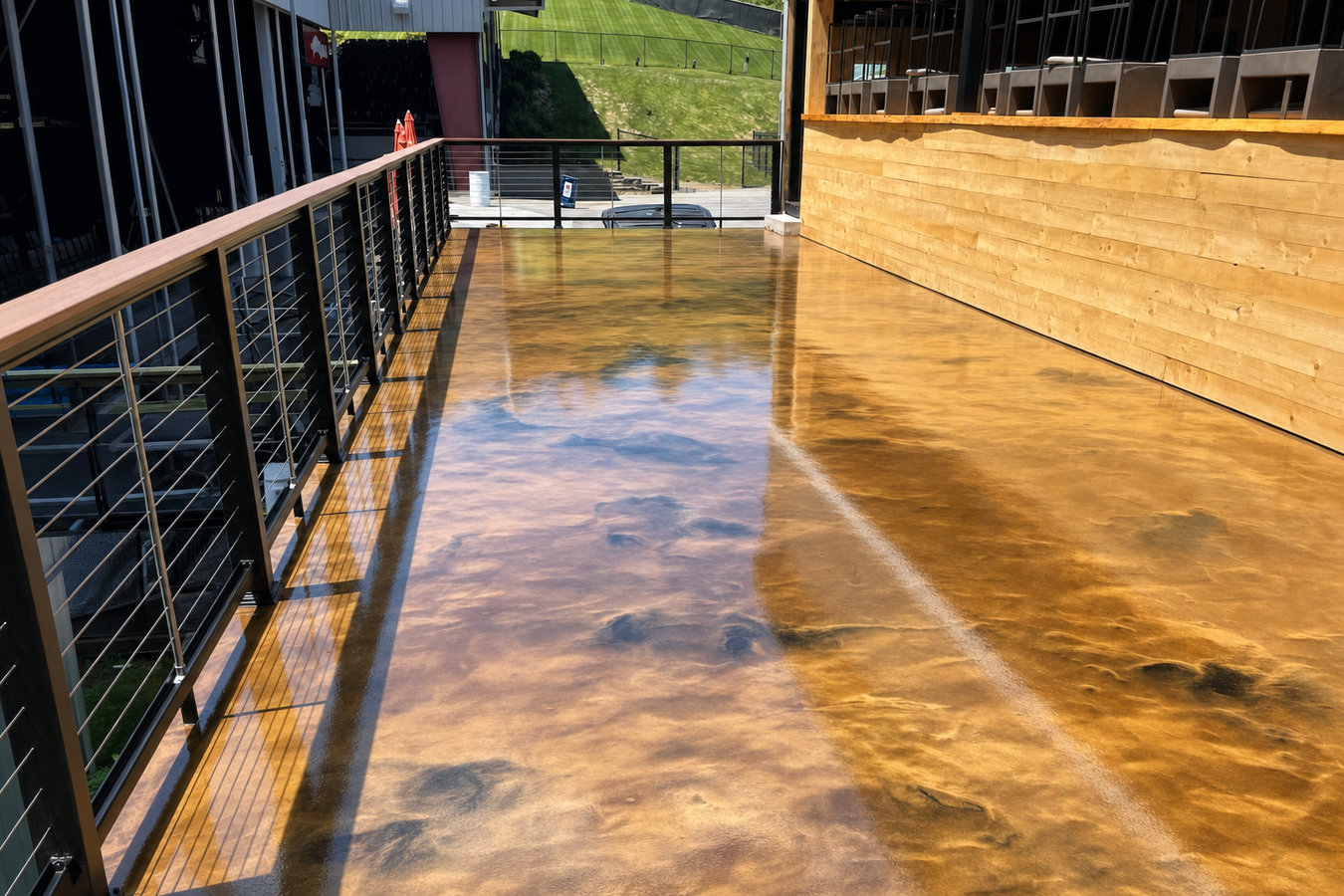 Stained Concrete Flooring
